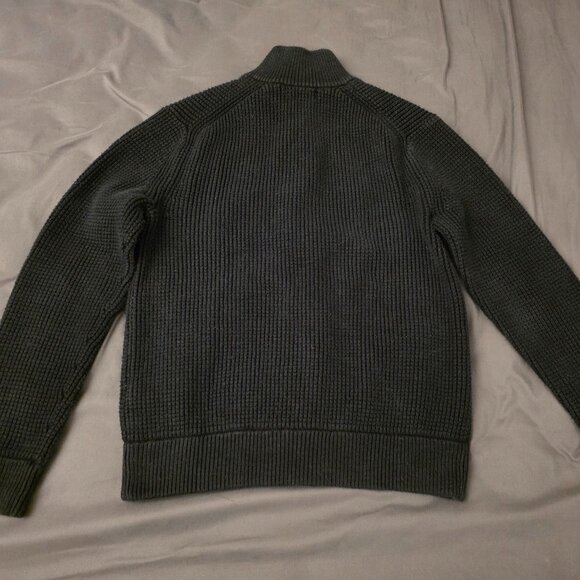 Banana Republic Cotton Mock Neck Cardigan Jacket, Men's Small - Picture 4 of 7